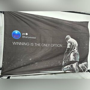 Kanye West Quote Tapestry 40”x60”